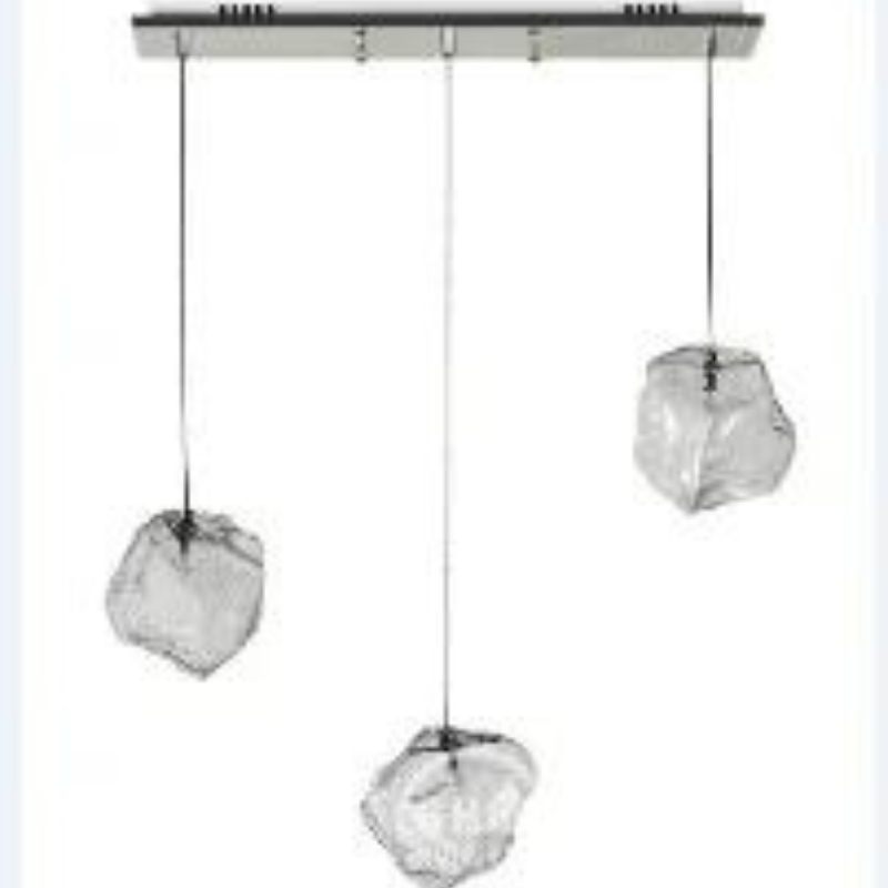 Clear Glass Pendant Light Pure Design Ambient Light – Crystalline