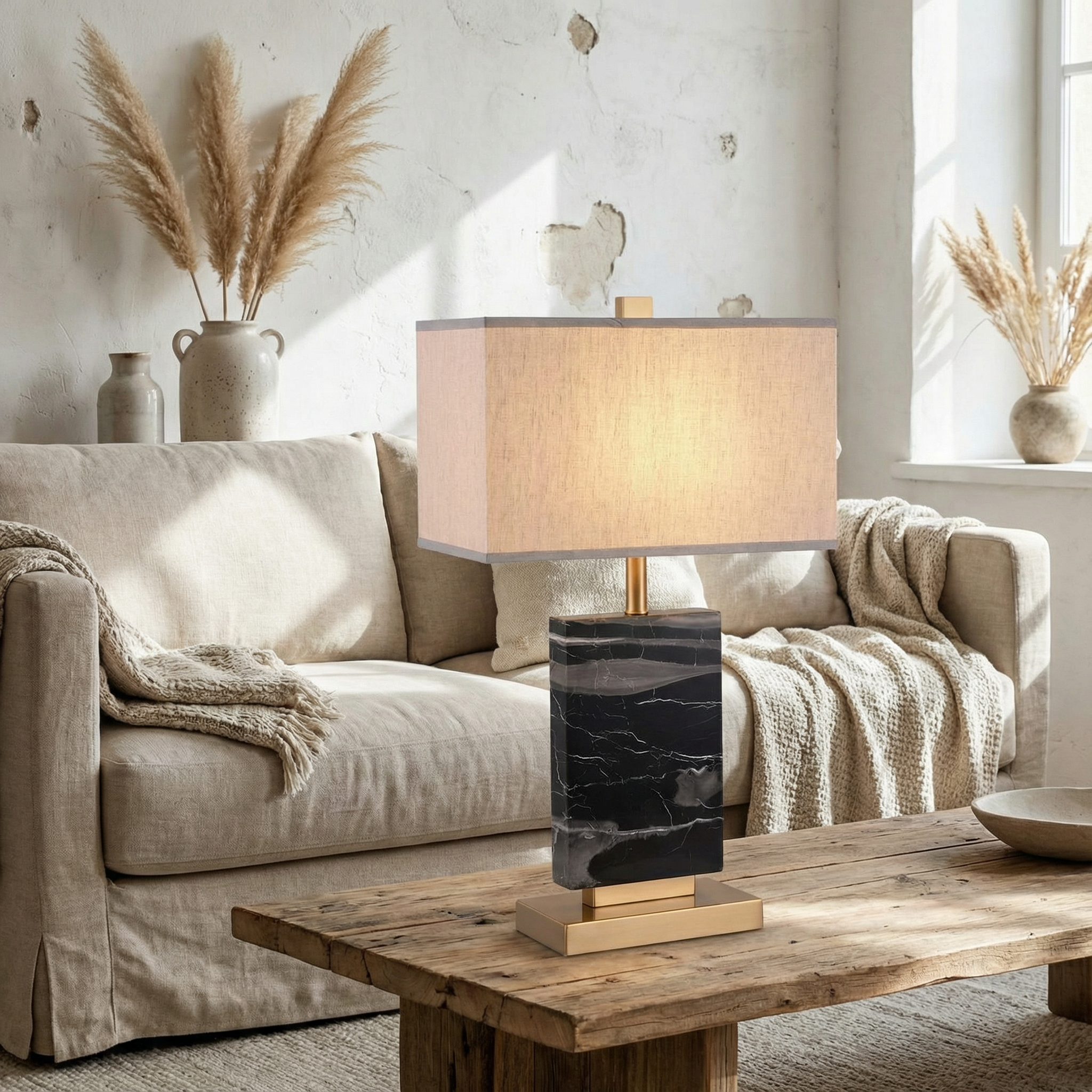 Lampe à poser Renessia vue détail | Luxarmonie