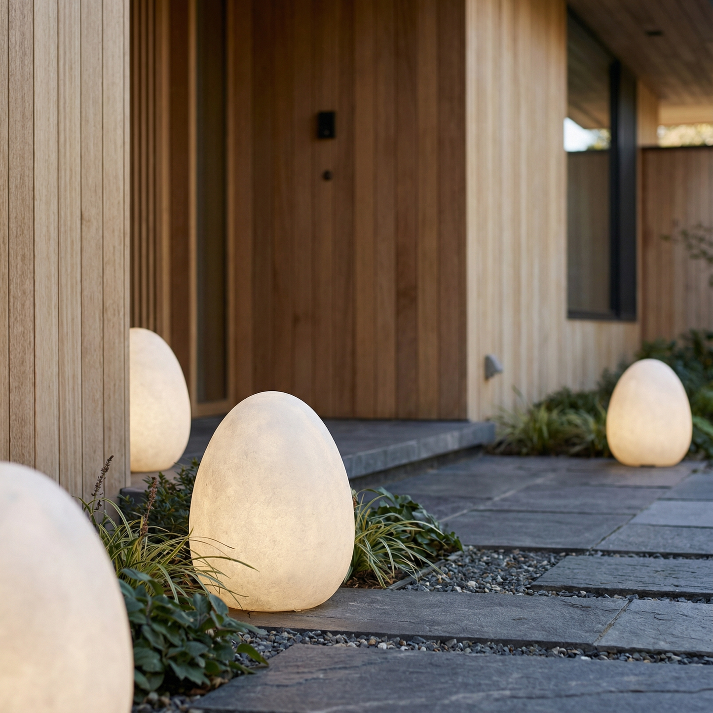 Luminaire d'extérieur Cobbelise (Copie) vue ambiance | Luxarmonie