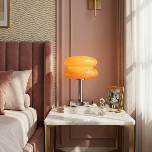 Lampe Macaron Verre Vitrail Design Coloré & Élégant – Macaron