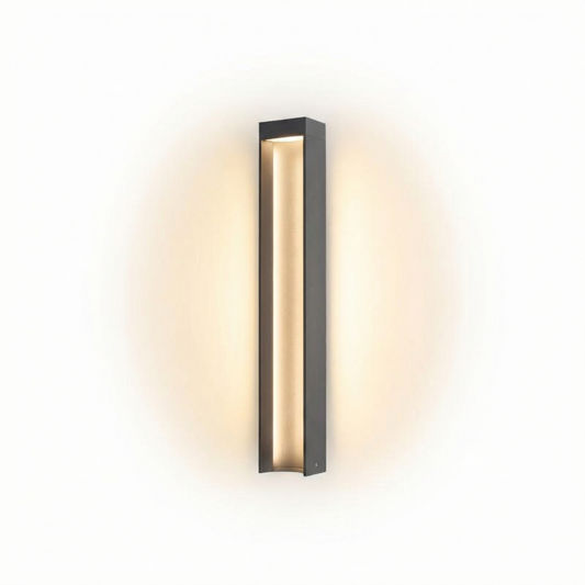 Lampadaire Élégante à LED pour Cheminement Extérieur – Vesperine - Lumière