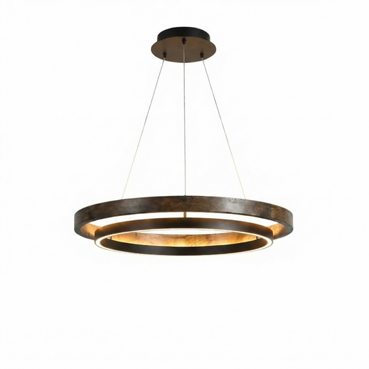 Lustre moderno minimalista em ferro para sala de jantar – Cirondei - Lumière