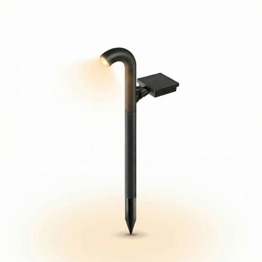 Projecteur solaire extérieur contemporain en ABS – Soléclate - Lumière