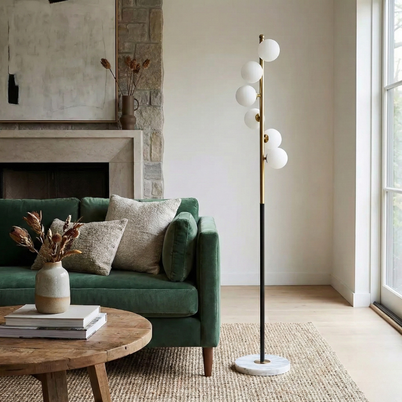 Lampadaire Velora vue ambiance | Luxarmonie