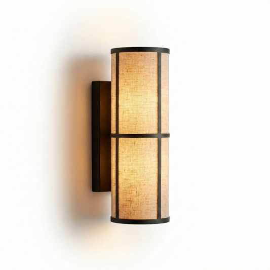 Applique murale vintage en tissu pour chambre – Zénitude - Lumière