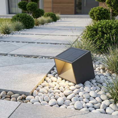 Luminaria de exterior Soléclat vista detalle | Luxarmonie