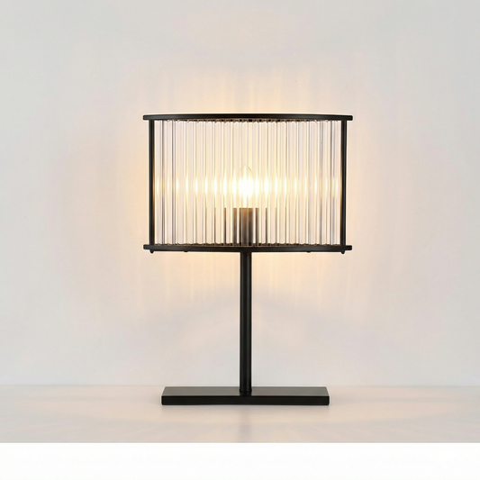 Lampe à Poser Style Industriel Raffiné – Oscura - Lumière