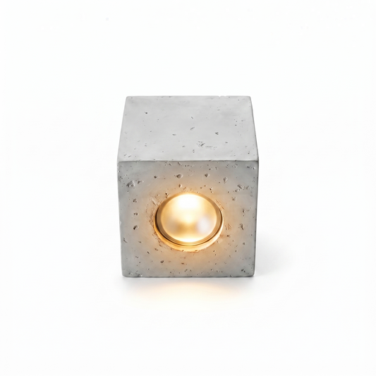Plafonnier béton gris industriel salon – Modèle Caristone - Lumière