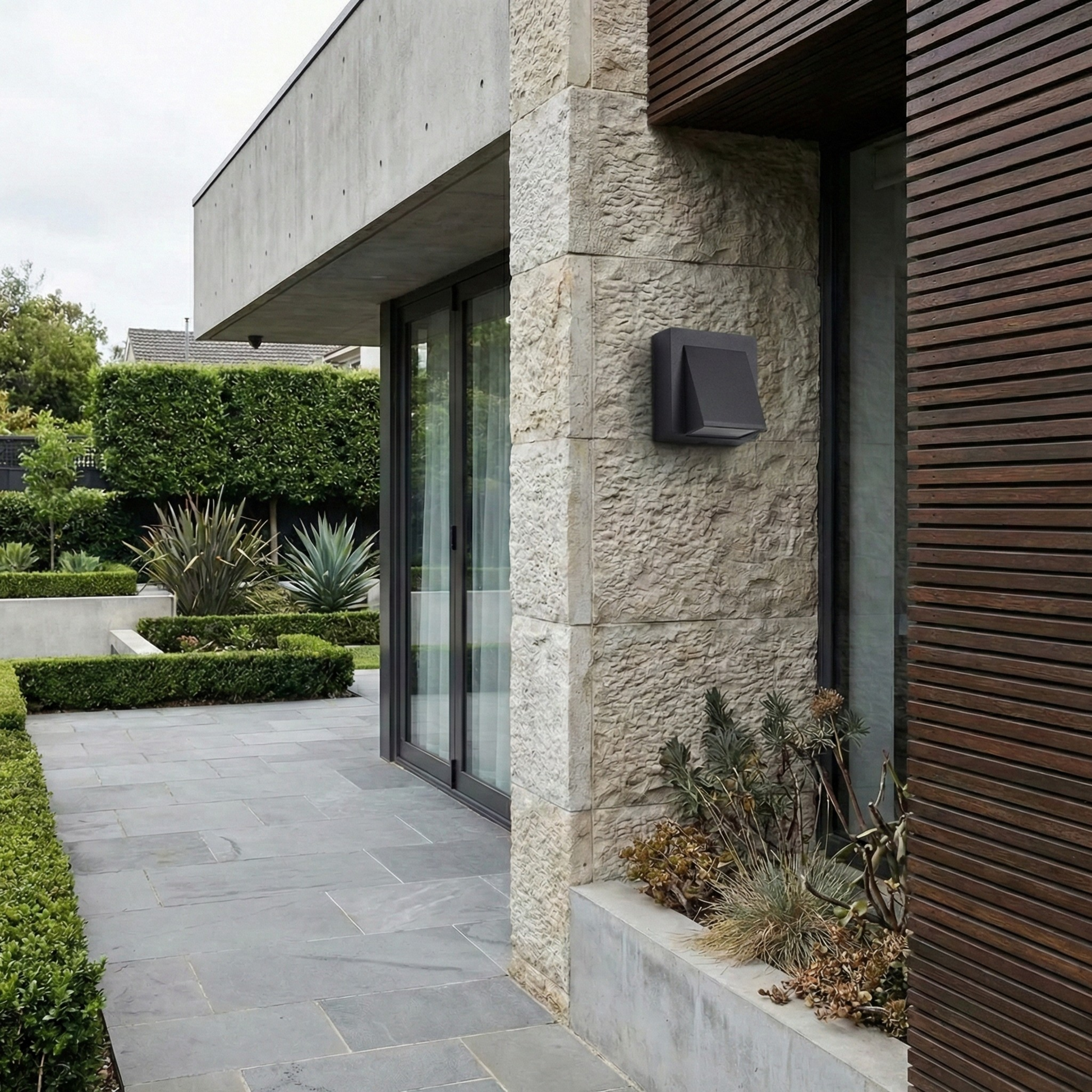 Luminaire d'extérieur Horizon vue ambiance | Luxarmonie