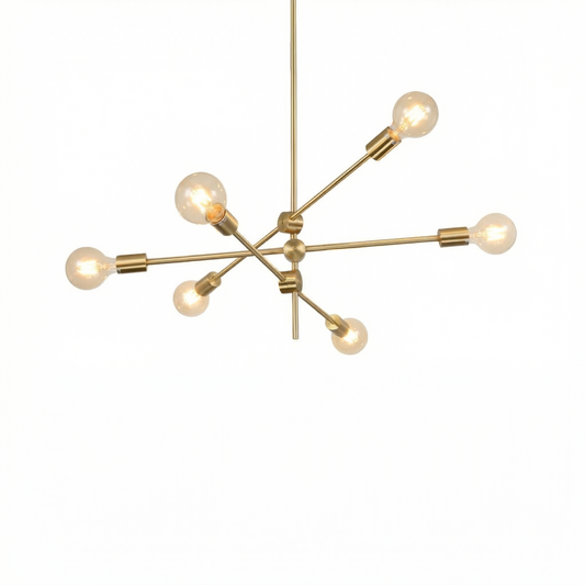 Suspension Moderne Bras Réglables Design – Spider Line - Lumière