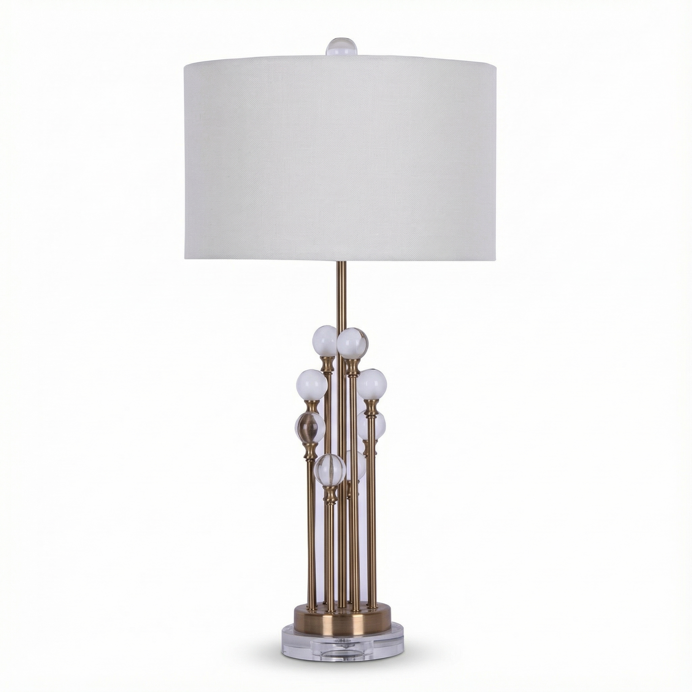 Crystal and Gilding Table Lamp – Cristaurea