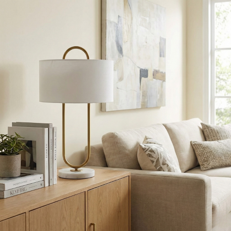 Lampe à poser Solara vue détail | Luxarmonie