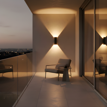 Luminaire d'extérieur Eclara vue ambiance | Luxarmonie