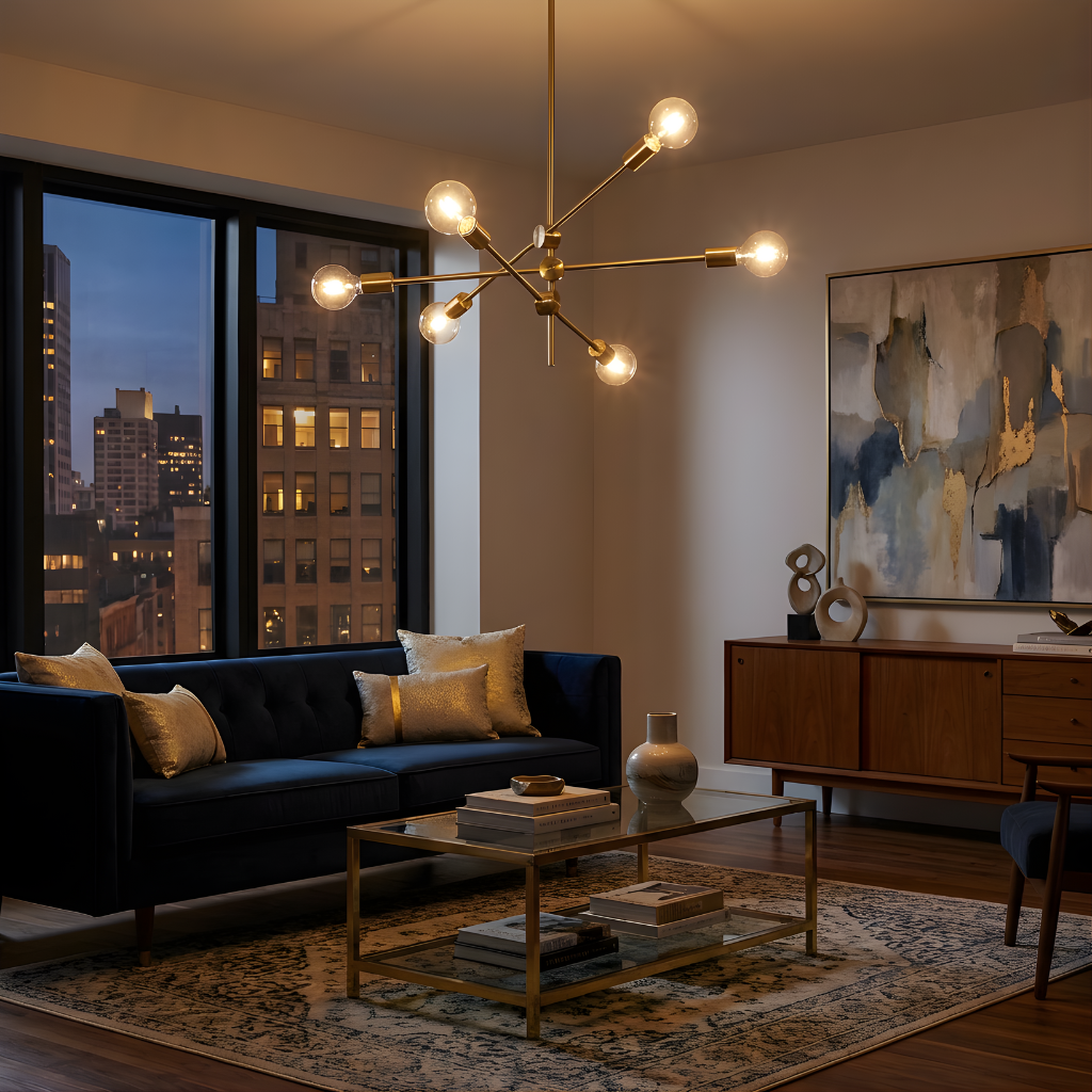 Suspension Moderne Bras Réglables Design – Spider Line