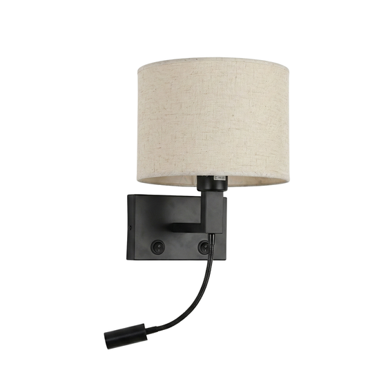 LED fabric wall light for bedroom – Armo