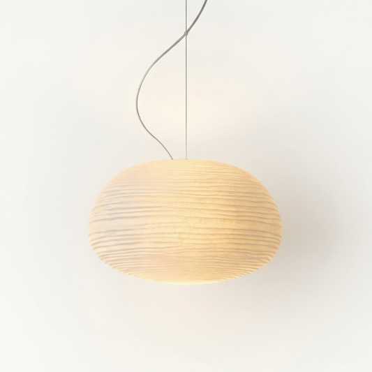 Suspension LED Intérieure Verre Opalin Atmosphère Apaisante – Cocon - Lumière