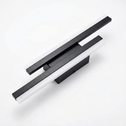 Black LED wall light - Sylvinia