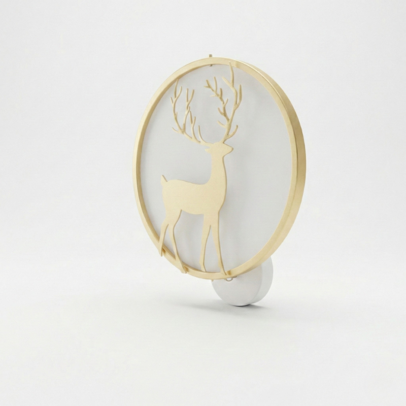 Elegantna zidna lampa prirodnog stila – Elantia