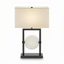 European Design Table Lamp in Metal and Refined White – Spectra