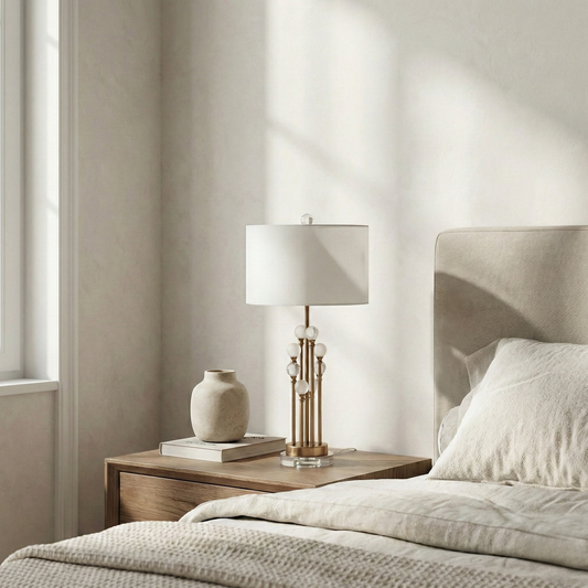 Lampe à poser Cristaurea vue ambiance | Luxarmonie