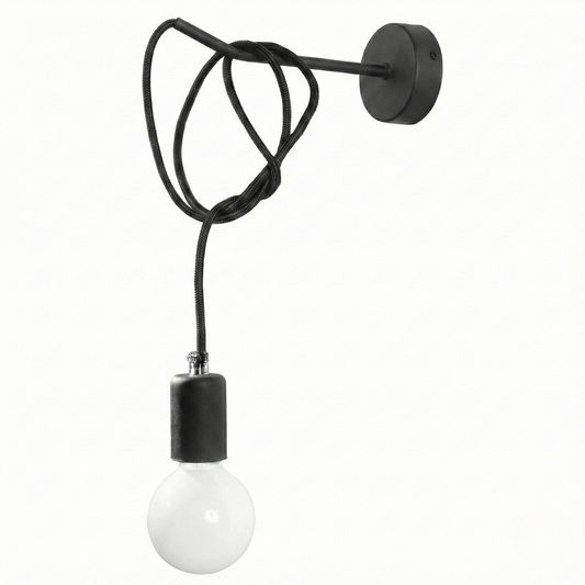 Minimalist black wall lamp living room – Ardyne model