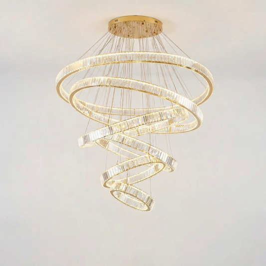 Modern crystal pendant light for dining room – Cristariony - Lumière