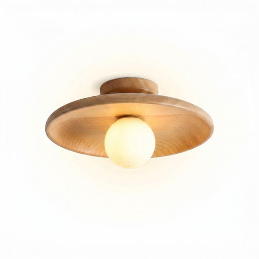 Plafonnier Madeira Clara Ambiente Zen e Contemporânea – Marbena - Lumière
