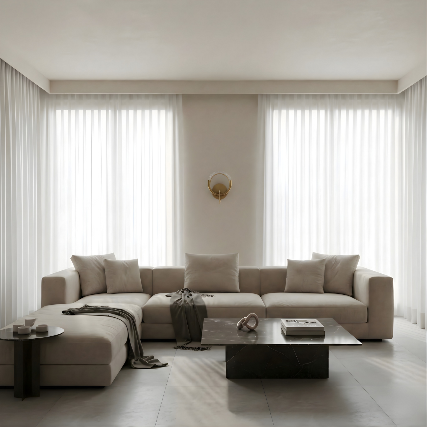 Applique murale Ovalia vue ambiance | Luxarmonie