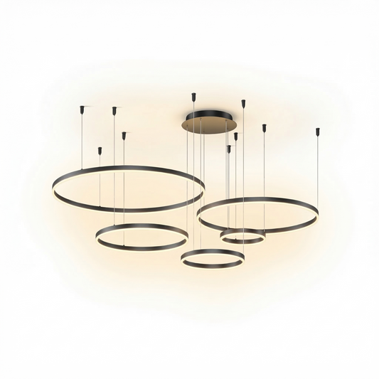 Plafonnier  LED Doux et Écoénergétique pour Intérieurs Modernes – Polaris - Lumière