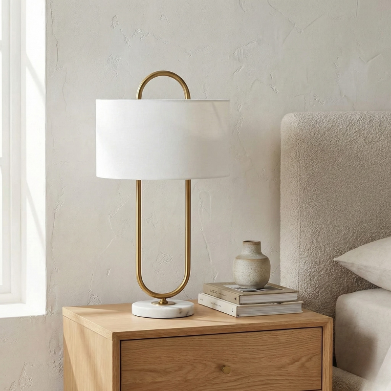 Lampe à poser Solara vue ambiance | Luxarmonie