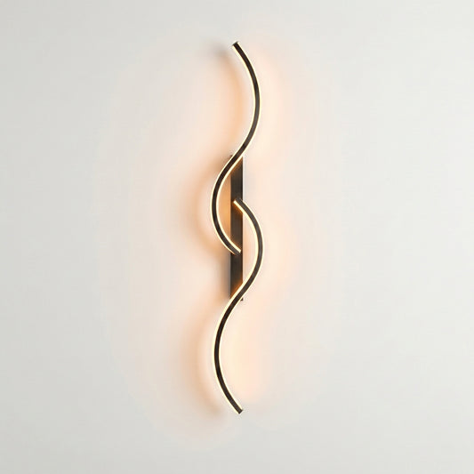 Affordable Contemporary Style Luminous Decorative Wall Lamp – Wavy - Lumière