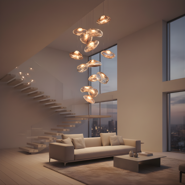 Suspension moderne en alliage pour salle à manger – Armoniquem