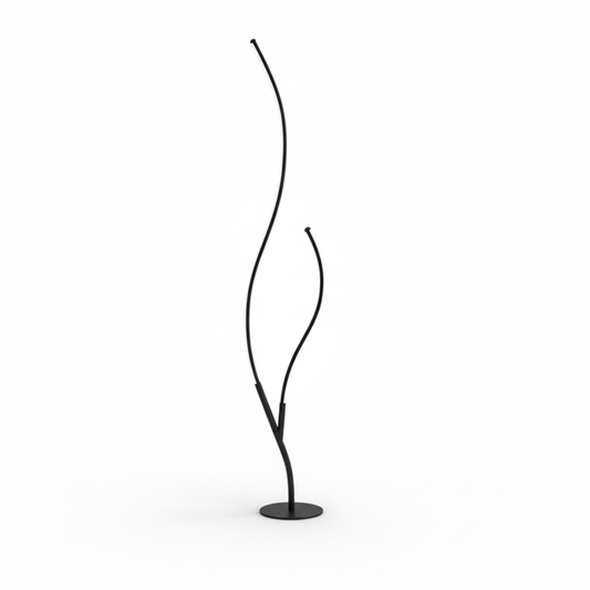 Modern Floor Lamp Two Branches Warm Sustainable Atmosphere – Duo