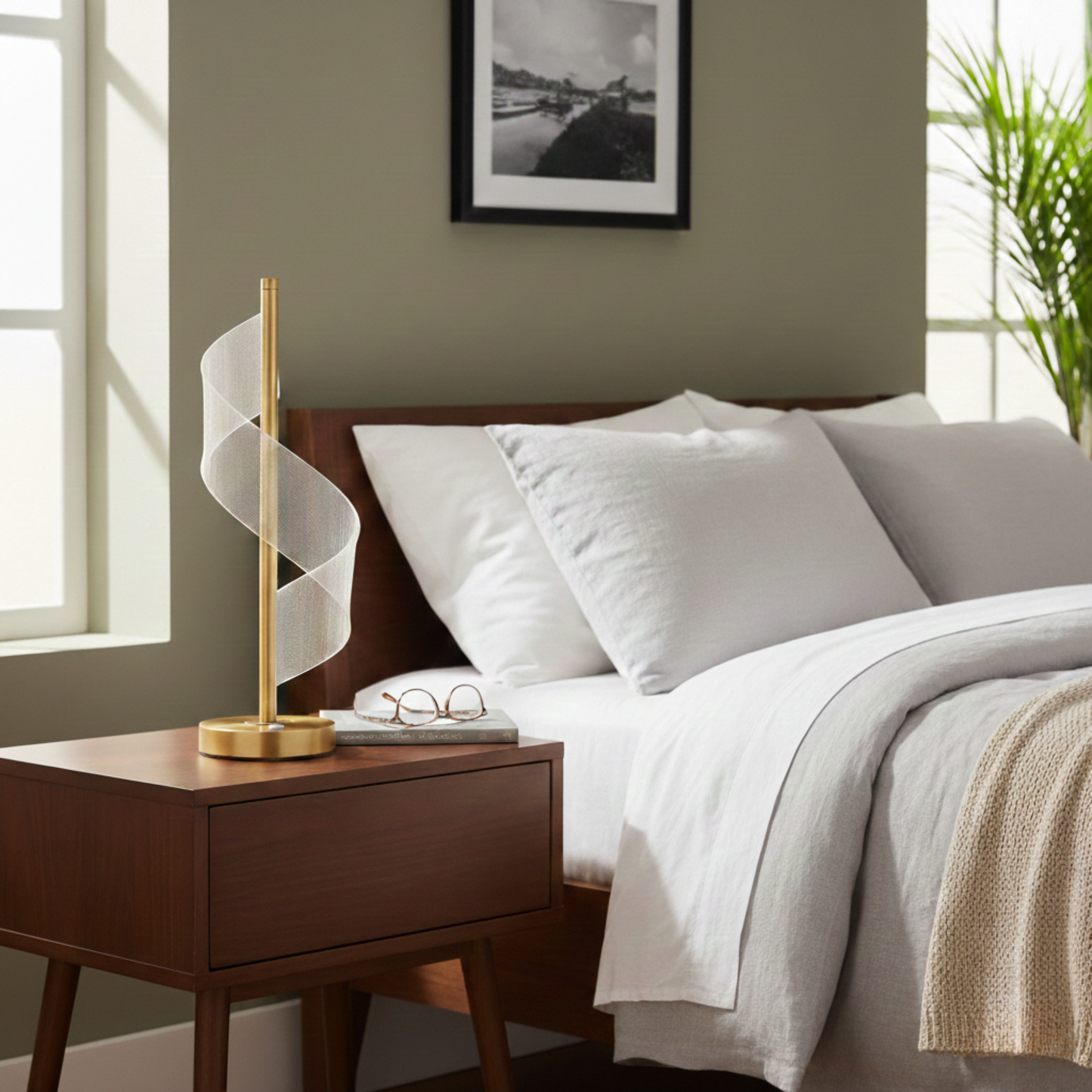 Lampe à poser Orbix vue ambiance | Luxarmonie