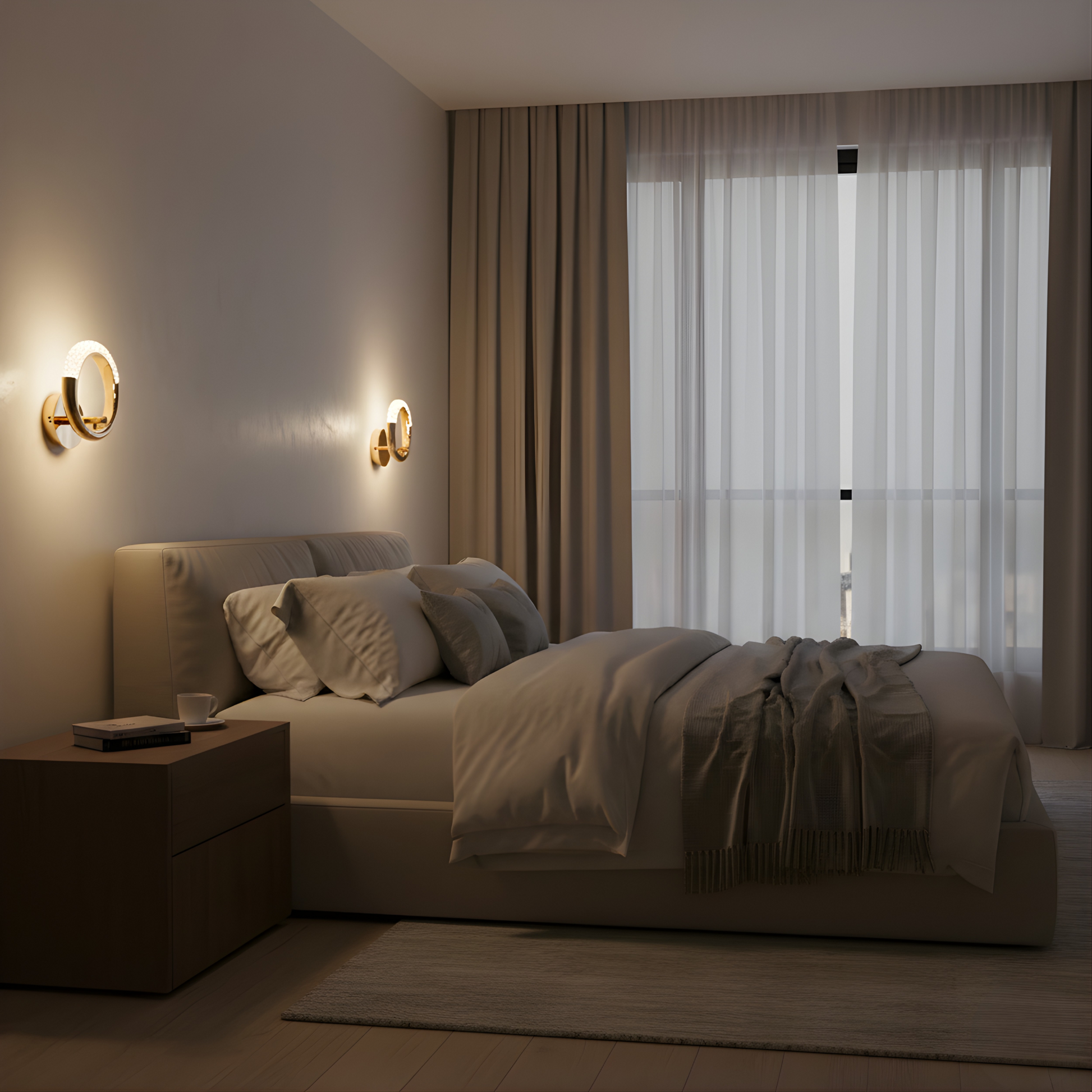 Applique murale Ovalia vue détail | Luxarmonie