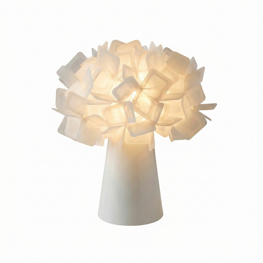 Luz Noturna Chic Contemporânea Motivo Floração Ambiente Suave – Floraison - Lumière