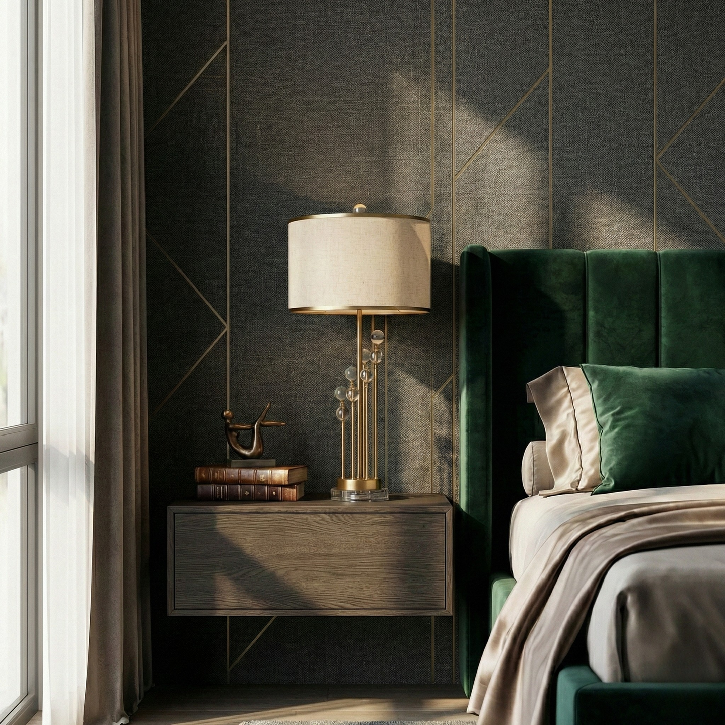 Lampe à poser Cristaurea vue détail | Luxarmonie