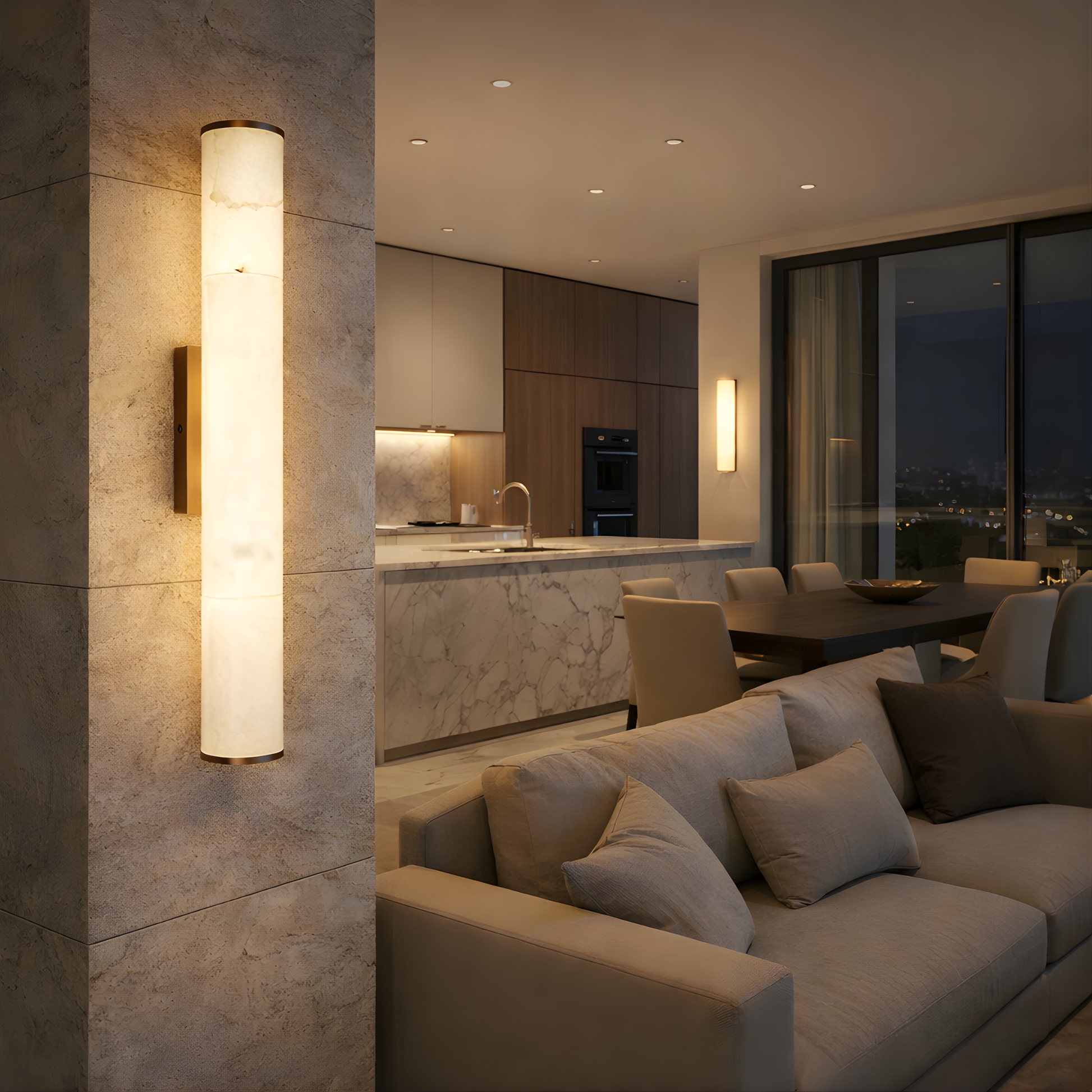 Applique murale Marmoriaz vue détail | Luxarmonie