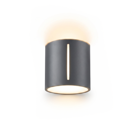 Applique murale aluminium gris moderne – Modèle Orphéal - Lumière