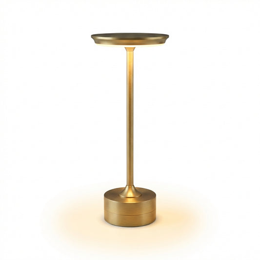 Wireless Lamp Adjustable Touch Sensor Modern Style – Métallico - Lumière