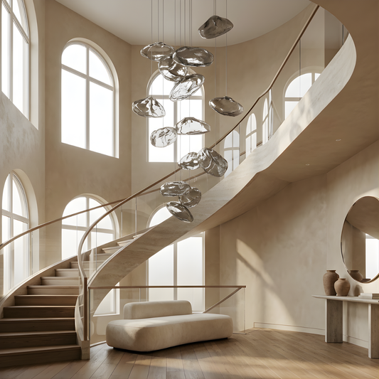 Modern alloy pendant light for dining room – Armoniquem