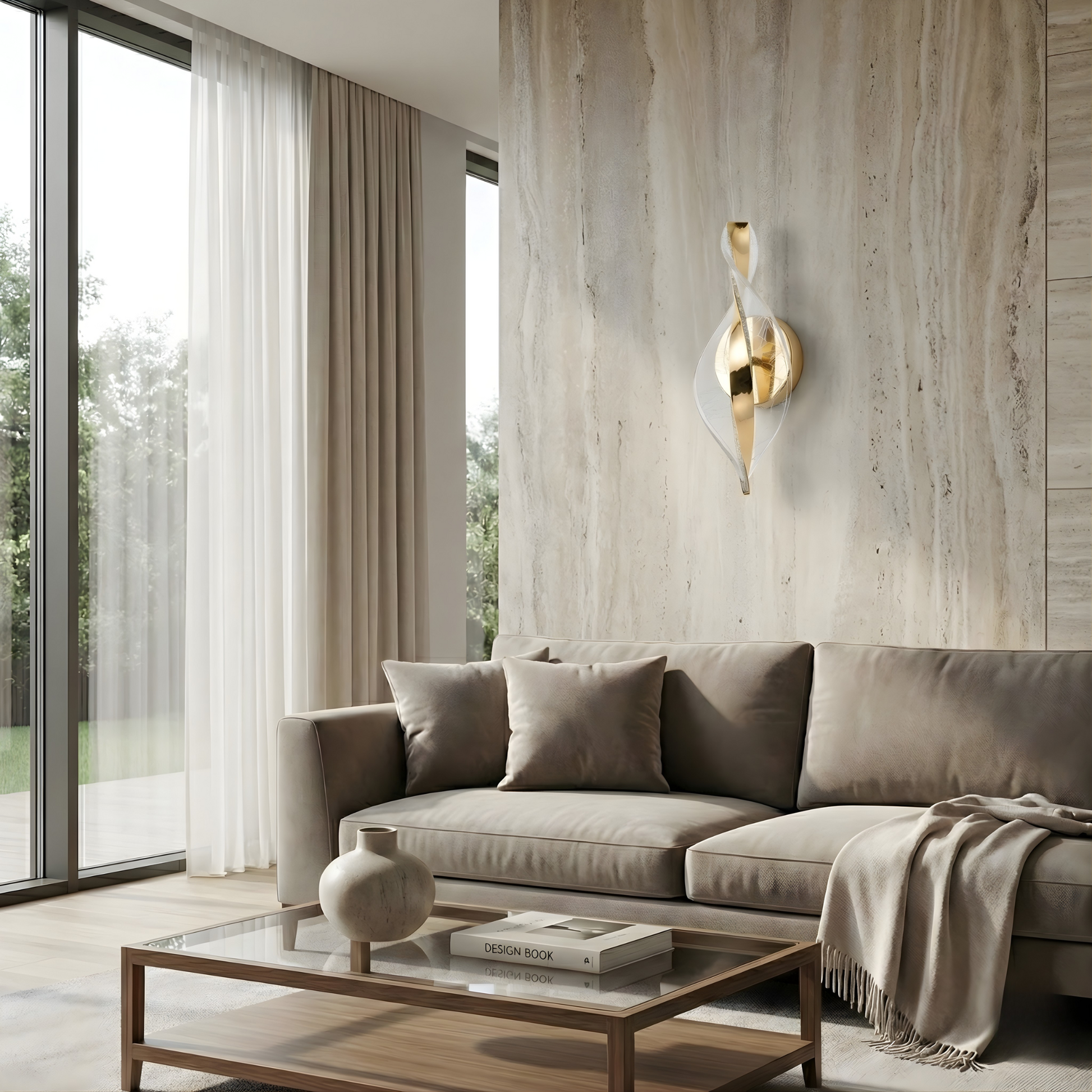 Applique murale Twista vue ambiance | Luxarmonie