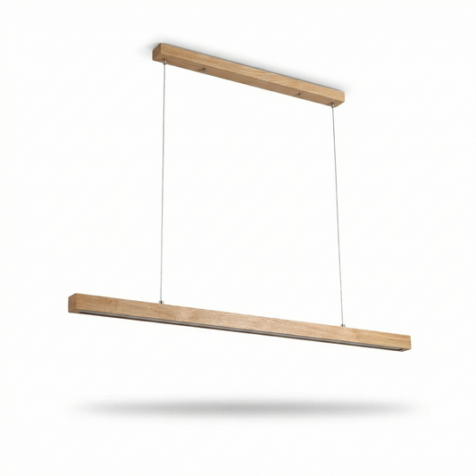 Suspensie LED Stil Nordic Lemn și Metal Elegant – Novae