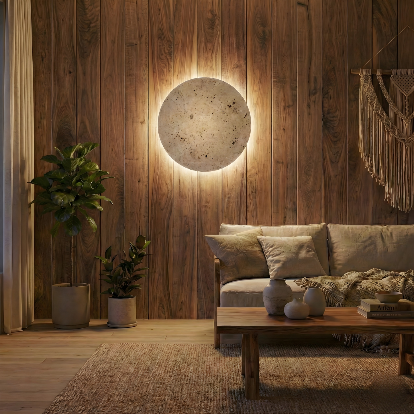 Applique Murale Stonelia vue détail | Luxarmonie