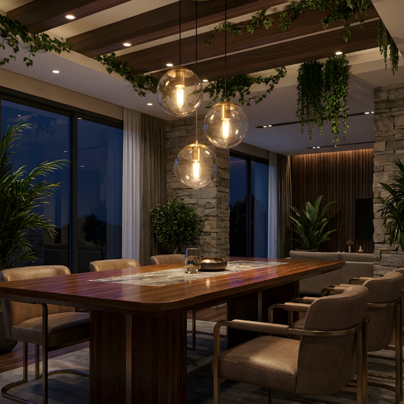 Suspension Oréclat vue détail | Luxarmonie