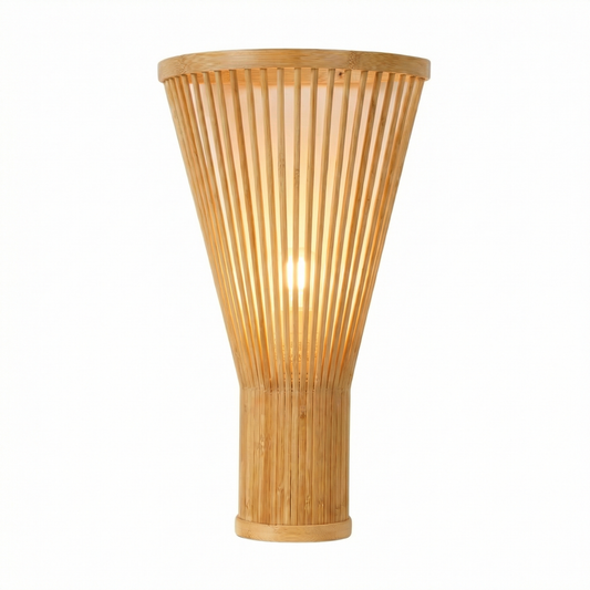Applique Scandinave en Bambou pour Chambre – Nordlys - Lumière