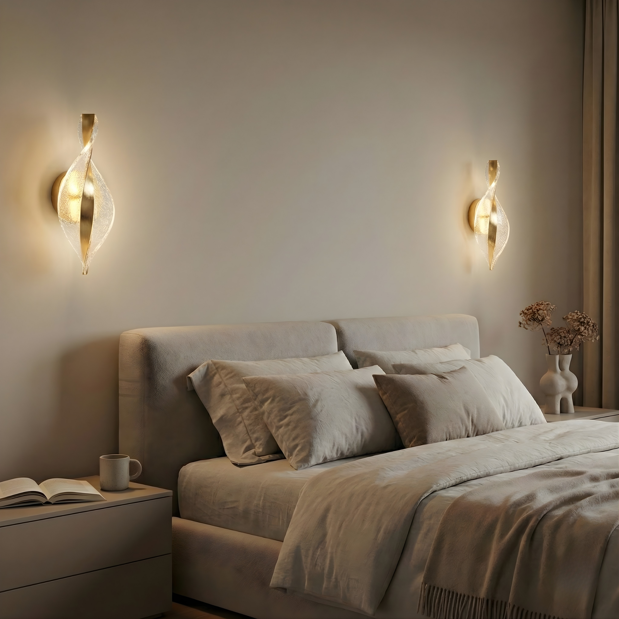 Applique murale Twista vue détail | Luxarmonie