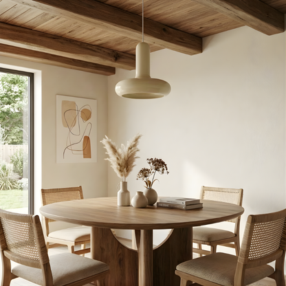 Modern Zénorial pendant in colored aluminum for dining room - view 2