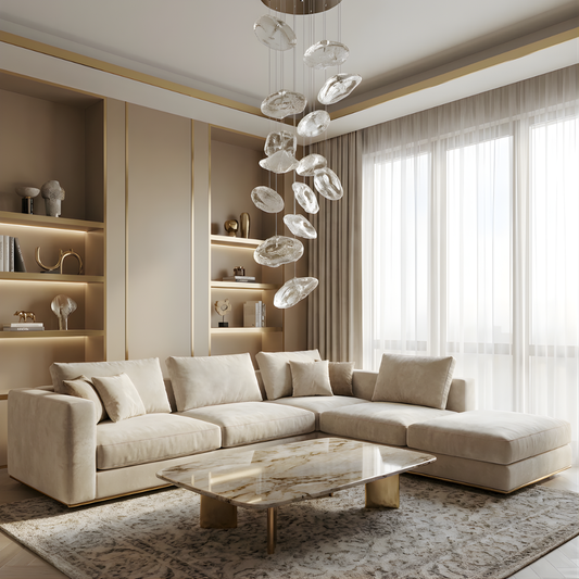 Modern Dimmable Pendant Lamp for Bedroom and Living Room – Celescaire