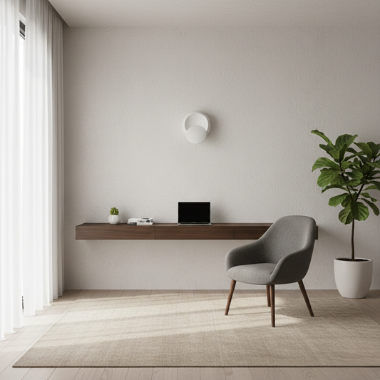 Contemporary Wall Lamp Metal Body Adjustable 350° – Eclipse